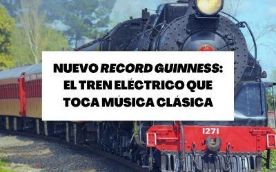 Descubre el tren eléctrico en miniatura que toca temas de música clásica